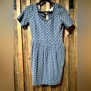 Ganni Textured Knit Dress-Small